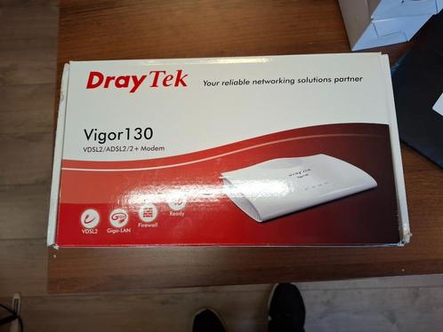 Draytek Vigor130 router 3 stuks, Computers en Software, Routers en Modems, Nieuw, Router met modem, Ophalen of Verzenden