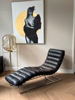 Mason Flamant Chaise Longue - zitbank., Ophalen, Gebruikt, Eenpersoons, Leer