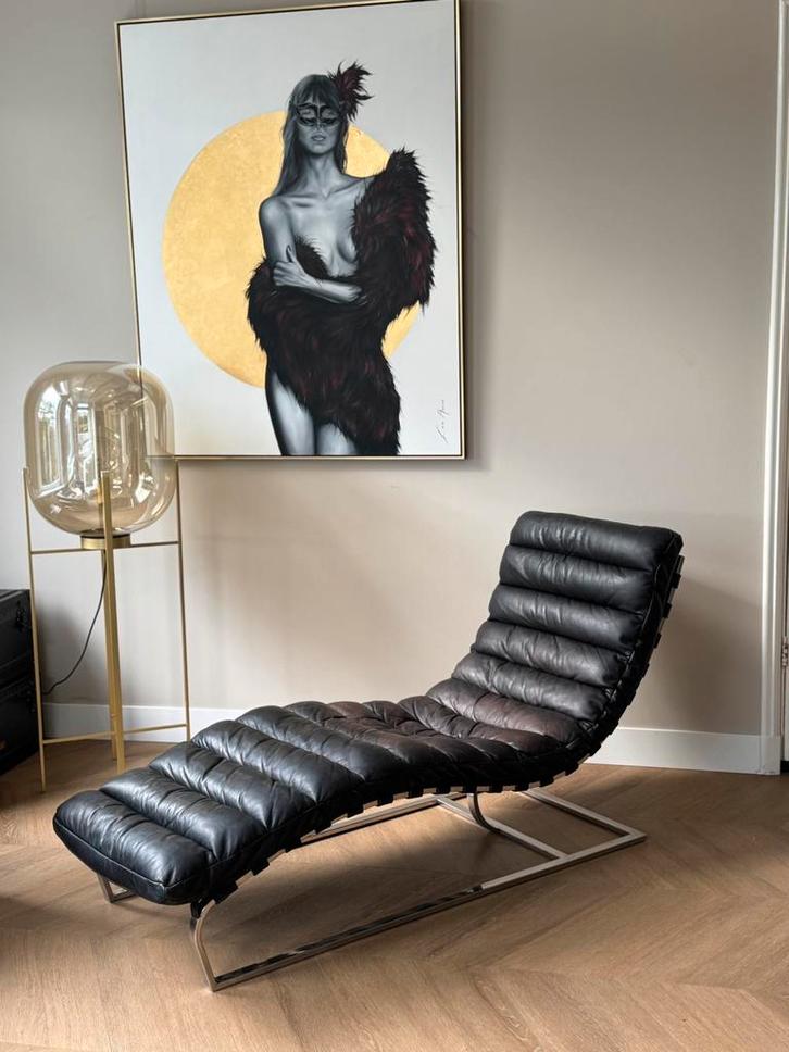 Mason Flamant Chaise Longue - zitbank., Huis en Inrichting, Banken | Sofa's en Chaises Longues, Gebruikt, Eenpersoons, Minder dan 150 cm