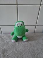 Super Mario 'Groene Yoshi (3) Knuffel, Ophalen of Verzenden, Gebruikt, Overige typen