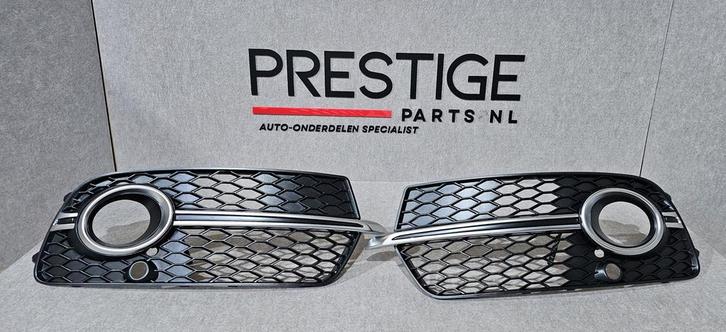 Audi Q5 8R Facelift Mistlamp Roosters S-LINE  SQ5 SET L + R, Auto-onderdelen, Carrosserie en Plaatwerk, Bumper, Voor, Nieuw, Herkomst onderdeel bekend