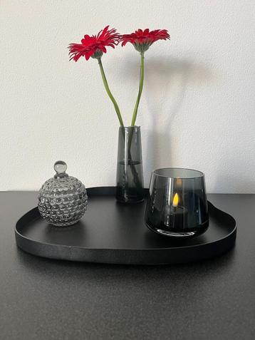 Vase The World plateau Bariri S zwart Nieuw! beschikbaar voor biedingen