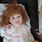 Schattige handgemaakte  brocante pop, Verzamelen, Poppen, Ophalen of Verzenden, Zo goed als nieuw, Pop