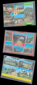 3 Aruba ansichtkaarten, jaren 80, Verzamelen, Ophalen of Verzenden, 1980 tot heden, Ongelopen, Buiten Europa
