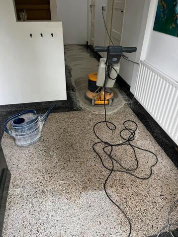 Terrazzovloer granito jaren 30 polijsten  beschikbaar voor biedingen