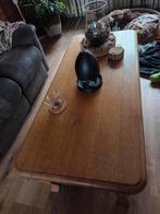 Massief Eiken Salontafel - Kleine Verkleuring, Huis en Inrichting, Tafels | Salontafels, Ophalen, Gebruikt, 100 tot 150 cm, 50 tot 75 cm