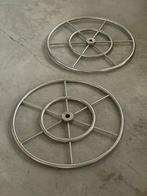 RVS Stuurwielen boot (set van 2), Watersport en Boten, Ophalen of Verzenden, Zo goed als nieuw, Overige typen