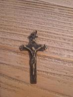 Bronzen kruis hanger, Sieraden, Tassen en Uiterlijk, Antieke sieraden, Ophalen of Verzenden, Brons, Hanger