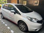 Nissan Note 1.2 59KW/80PK 2014 Wit, Auto's, Nissan, Stof, 980 kg, Zwart, 1198 cc