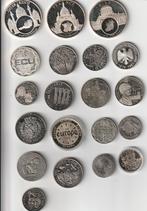 diverse penningen   zie foto, Verzenden, Overige materialen