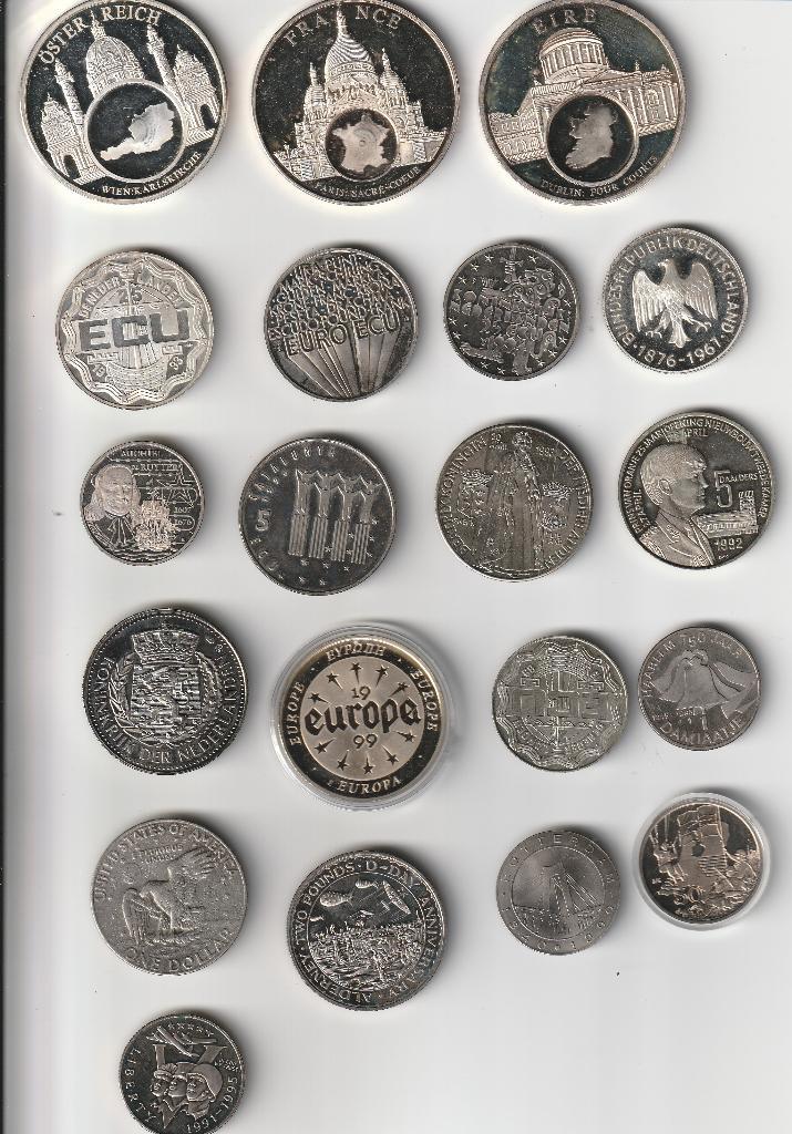 diverse penningen   zie foto, Postzegels en Munten, Penningen en Medailles, Overige materialen, Verzenden