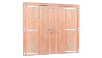 Douglas dubbele deur incl. kozijn, 255 x 209 cm beschikbaar voor biedingen
