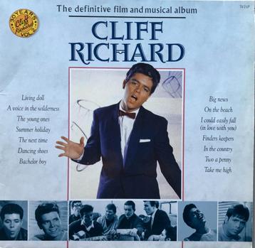CLIFF RICHARD 2 LP: THE DEFINITIVE FILM AND MUSICAL ALBUM beschikbaar voor biedingen
