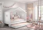 Amori huisbed (open) - 90x200 - Wit, Kinderen en Baby's, Kinderkamer | Bedden