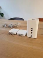 Airport extreme met 2x airport express van Apple, Computers en Software, Routers en Modems, Ophalen of Verzenden, Zo goed als nieuw