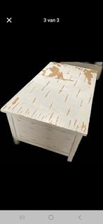 Houten opbergbankje, Ophalen, Gebruikt