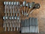 Zilfapleet compleet 6p. verzilverd bestek, rondfilet/prinses, Huis en Inrichting, Keuken | Bestek, Ophalen of Verzenden, Zo goed als nieuw