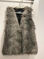 Grijze faux fur vest zonder mouwen, Kleding | Dames, Truien en Vesten, Ophalen of Verzenden, Zo goed als nieuw, Maat 36 (S), Grijs