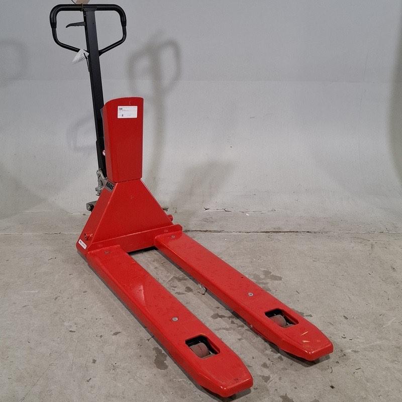 Ravas 3200-F LI palletwagen met weegschaal (2024), Doe-het-zelf en Verbouw, Palletwagens en Pompwagens, Zo goed als nieuw, Ophalen