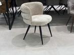 Cloud Chair Cream – Elegantie & Comfort - Nieuw model!, Verzenden, Nieuw, Stof, Vijf, Zes of meer stoelen