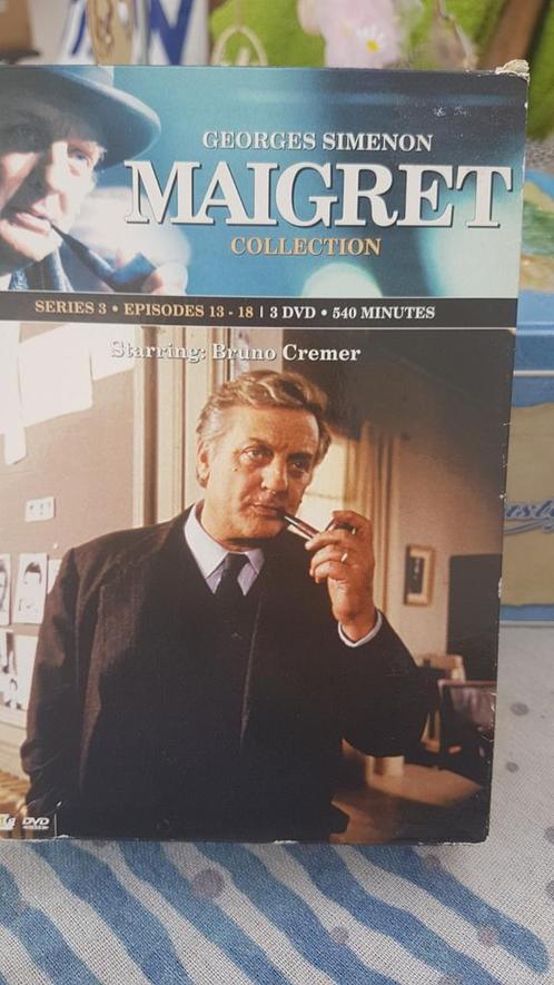 dvd maigret coll,, Cd's en Dvd's, Dvd's | Tv en Series, Zo goed als nieuw, Verzenden