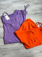 2x Ulla Popken joggingbroek maat 50-52, Eu, Eu, Paars, Nieuw