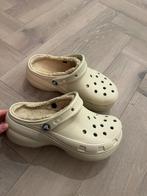 Beige platform clog, Verzenden, Beige, Overige typen, Zo goed als nieuw