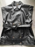 Zwarte Bodywarmer merk Eksept, Fred van Leer maat S/M, Maat 38/40 (M), Eksept Fred van Leer, Zwart, Nieuw
