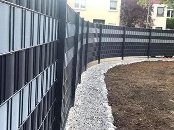 Tuinscherm / Privacy Scherm - Grijs beschikbaar voor biedingen