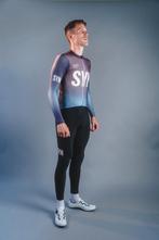 Biehler SYNDICATE fietsbroek thermal rain bib zwart L(51), Ophalen of Verzenden, Zo goed als nieuw, Kleding