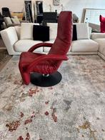 Jori Yoga in superdik leder, Huis en Inrichting, Fauteuils, Jori, Ophalen of Verzenden, Zo goed als nieuw, 75 tot 100 cm