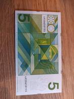 5 Gulden Briefje - Nieuwstaat, Postzegels en Munten, Bankbiljetten | Nederland, Ophalen of Verzenden, 5 gulden, Los biljet