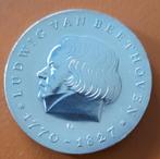 Zilveren 10 Mark 1970 Beethoven DDR, Verzenden, Duitsland, Losse munt, Zilver
