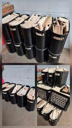 Aanmaakhout, kachelhout, openhaardhout €2.50,- per bak, Tuin en Terras, Haardhout, Minder dan 3 m³, Ophalen