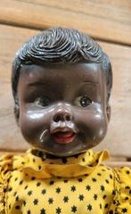 Vintage Donker popje / Galba Italy / gemerkt 60s, Ophalen of Verzenden, Gebruikt, Pop