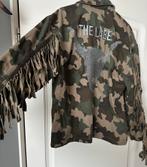 Alix the label , leger print jasje met franje , S, Maat 38/40 (M), Overige kleuren, Ophalen of Verzenden, Zo goed als nieuw