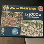 Jan van Haasteren 2x1000 Puzzel, Hobby en Vrije tijd, Denksport en Puzzels, Ophalen of Verzenden, 500 t/m 1500 stukjes, Gebruikt