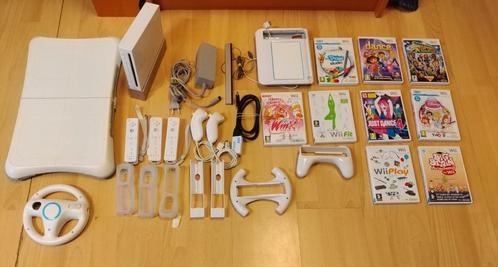 Wii met Waveboard u Draw en 9 spellen kabels en accessoires, Spelcomputers en Games, Games | Nintendo Wii, Gebruikt, Overige genres