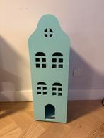 Hema Grachtenpand Poppenhuis met Ikea Meubels - Mintgroen, Ophalen, Gebruikt, Poppenhuis