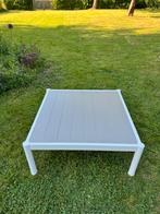 SEGERÖN 3 lounge Salontafels, IKEA wit/beige, 73x73 cm, Ophalen, Zo goed als nieuw, Vierkant, Aluminium