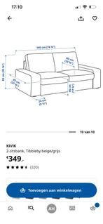 Ikea bank, Huis en Inrichting, Banken | Bankstellen, Ophalen, Gebruikt, Tweepersoons