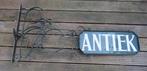 Smeedijzeren antiek 2 zijdig gevel uithangbord, ANTIEK, Antiek en Kunst, Ophalen