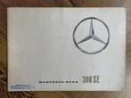 Brochure Mercedes-Benz 300SE limousine W112 1962, Gelezen, Mercedes-Benz, Mercedes, Ophalen of Verzenden