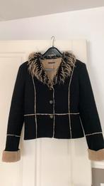 Heerlijk warm stretch zwsrt jasje  met teddy S/M watcher, Ophalen of Verzenden