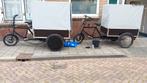 Elektrische bakfiets transportfiets cargobike ebike, Ophalen, 4 kinderen of meer, Zo goed als nieuw, X