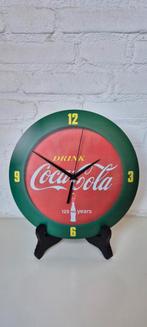 Leuke, blikken, Coca-Cola wandklok, Verzamelen, Ophalen of Verzenden, Zo goed als nieuw, Gebruiksvoorwerp