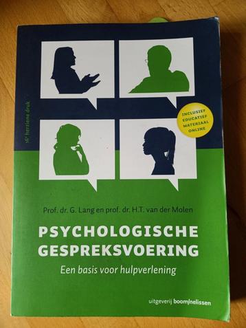 H.T. van der Molen Psychologische gespreksvoering 