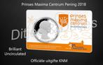 Prinses Maxima Centrum Penning 2018 in coincard KNM, Ophalen of Verzenden, Overige materialen