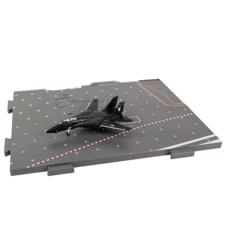 F-14A Tomcat VX-4 Evaluators met Sectie G vliegdekschip, Hobby en Vrije tijd, Modelbouw | Figuren en Diorama's, Nieuw, Diorama