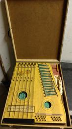 Muziekinstrument oude Citer concert harp., Ophalen, Gebruikt